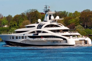 Superyacht Palladium . ex Orca - Aft Image Superyacht Photography by Klaus Kehrls in Hamburg 